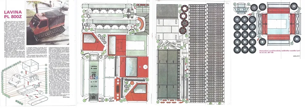 Snežný voz Lavina PL 800Z